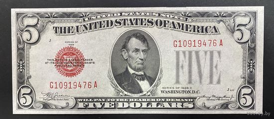 5 долларов США 1928 UNC