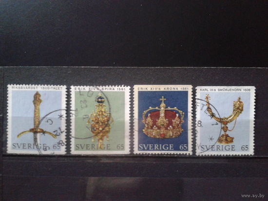 Швеция 1971 Королевские регалии