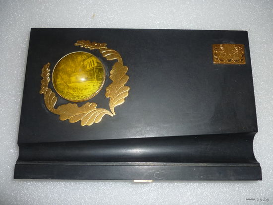 Письменный прибор,Пенал. Карболит. CССР. 70-е годы