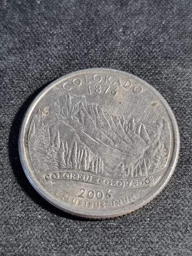США 25 центов 2006 Колорадо P