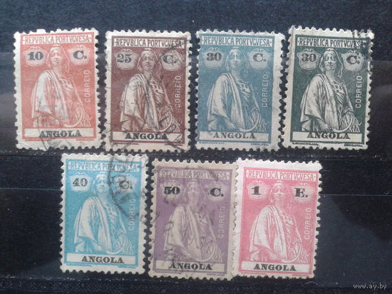 Ангола, колония Португалии, 1914/1924. Стандарт. Богиня Церера. Перф. 12:11 1/2