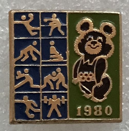 МИШКА ОЛИМПИЙСКИЙ ПИКТОГРАММА МОСКВА-80