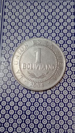 Боливия 1 боливиано 2004