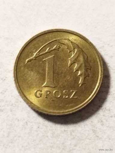 Польша 1 грош 2018