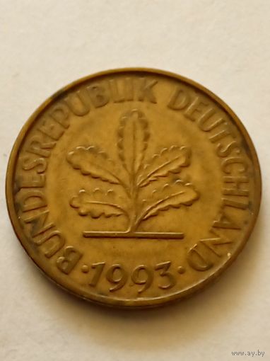 10 пфеннигов 1993 А