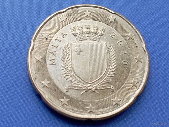 Мальта. 20 евроцентов 2020