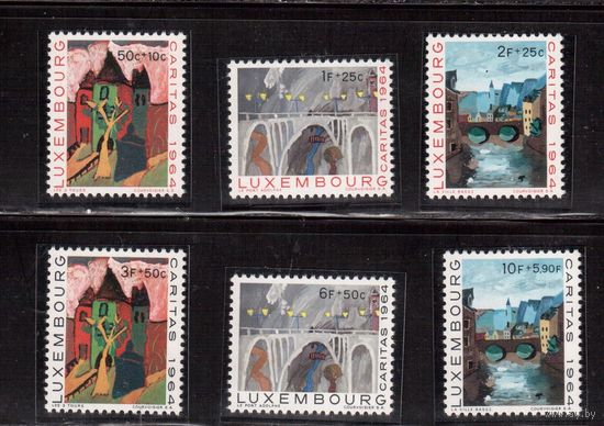 Люксембург-1964(Мих.703-708) ** , Рисунки