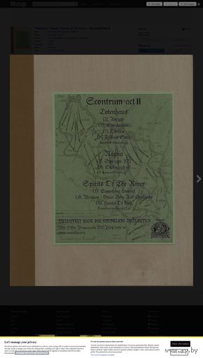 Totenhaus / Nawia / Spirits of the River "Scontrum Act II" CDr