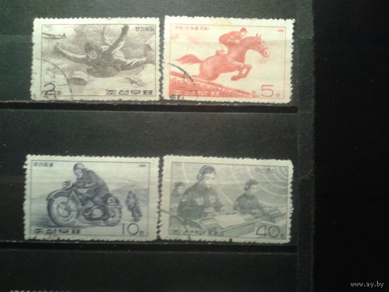 КНДР 1966 Спорт Полная серия
