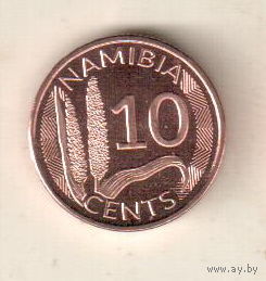 Намибия 10 цент 2025