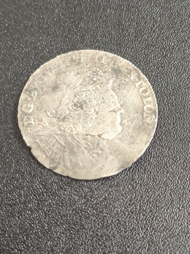 6 ГРОШЕЙ 1755 г. КОРОЛЬ АВГУСТ III