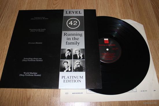 Level 42 – Running In The Family (Platinum Edition)