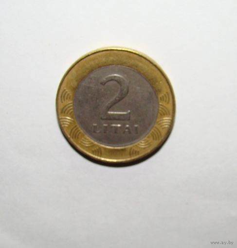 Литва, 2 лита, 2008 год