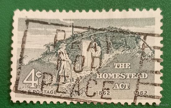 США 20 мая 1962. Столетняя годовщина закона о Гомстеде 1862 года