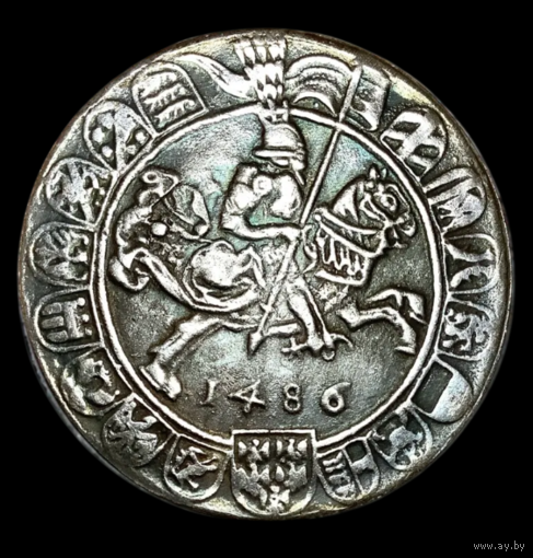 Копия Польша 1 талер 1486 Сигизмунд