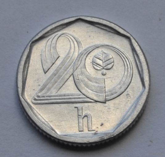 Чехия, 20 геллеров 1996 г.