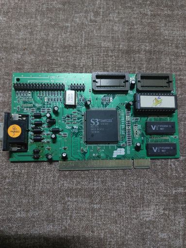 Ретро видеокарта S3 Trio64V2/DX