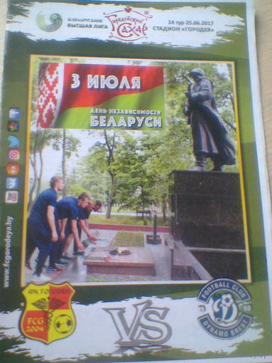 25.07.2017--ФК Городея--Динамо Брест