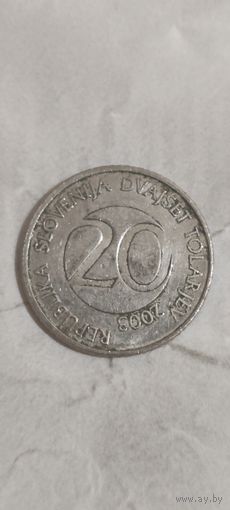 Словения 20 толар 2003