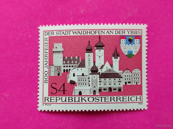 Австрия. Архитектура. ( 1 марка ) 1986 года. 3-14.
