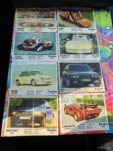 27  вкладышей  Турбо  серии  51-120