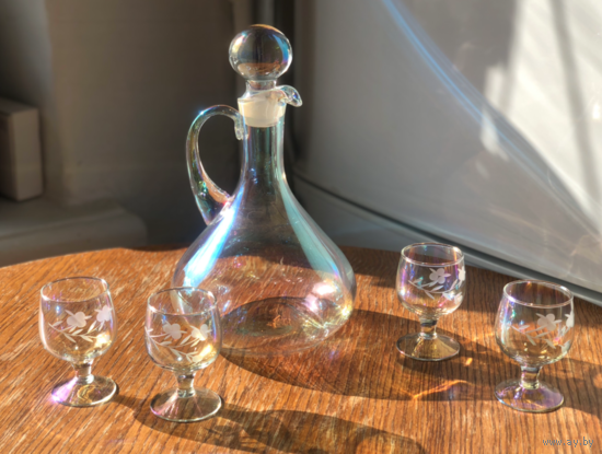 Графин кувшин винтаж рюмки