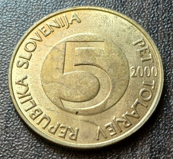 Словения 5 толаров, 2000     ( 1-11-1 )