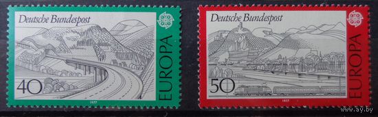 Германия, ФРГ 1977 г. Mi.934-935 MNH** полная серия