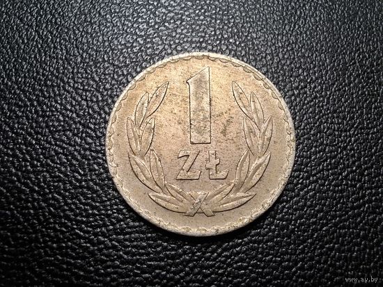 Польша 1 злотый 1949 Медно-никелевый сплав