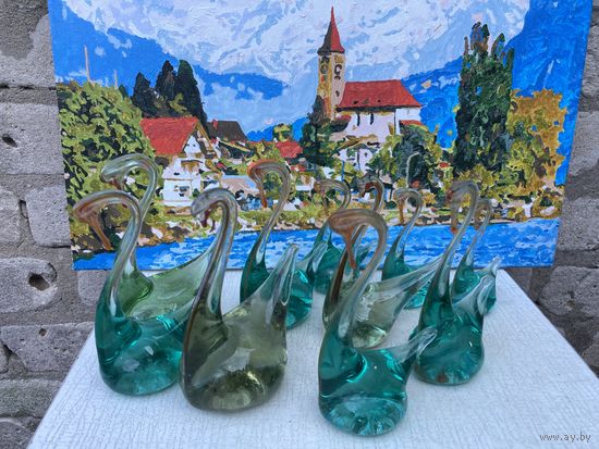 Футбольная команда Стеклянных лебедей11шт