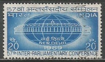 Индия. Международная конференция стран Азии. Нью Дели. 1969г. Mi#486.