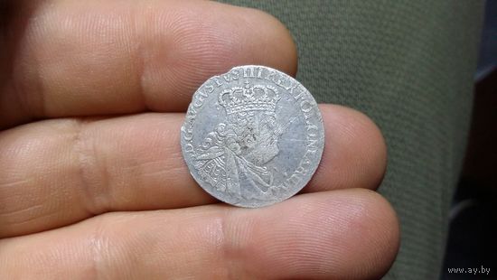 6 грошей 1755