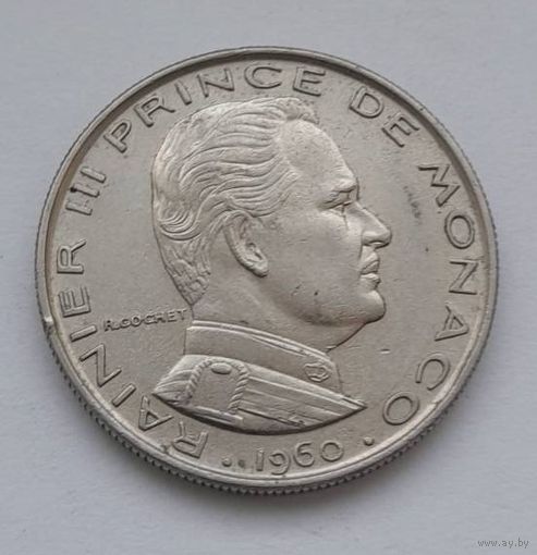 Монако 1 франк 1960 года