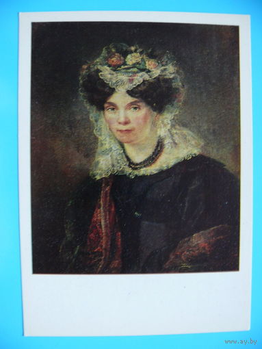 Густав Вильгельм Финберг, Портрет Марии Элисабет Фореус, 1981, чистая.