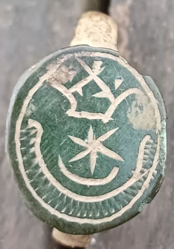 Кольцо с гербом лелива