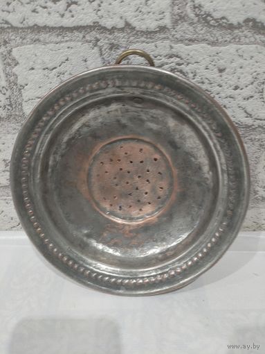 Старая кухонная утварь медь Европа