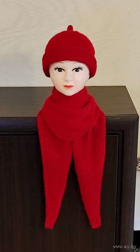 Шапка Pippa тренд 25/26 и Бактус-шейный платок(шарф)