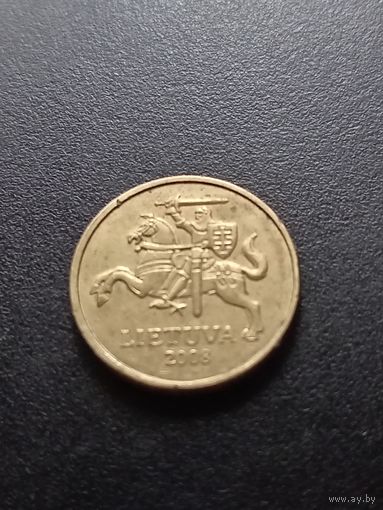 Литва 10 центов 2008 г.