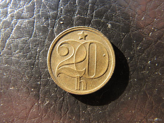 ЧССР. 20 геллеров. 1973. С 20 копеек. Распродажа коллекции. Смотрите другие лоты.