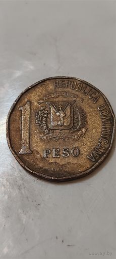 Доминиканская республика 1 песо 1992