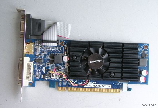 Видеокарта GIGABYTE GV-N210D3-1GI