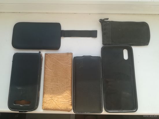 Чехлы от мобильных телефонов б/у. С рубля.