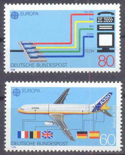 Германия 1988 Европа-Септ авиация