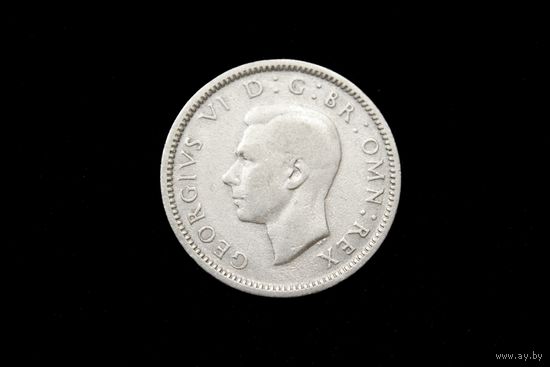 6 пенсов 1943 г. Великобритания, Георг VI
