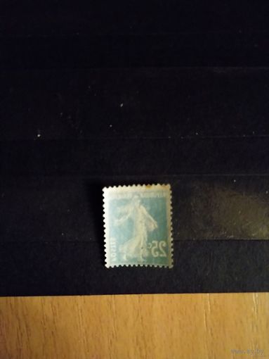 1906 Франция Мих 119b абкляч чистая клей сеятельница (4-3)