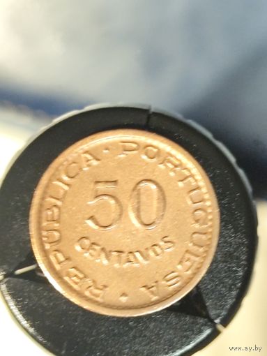 Гвинея-Бисау 50 сентаво 1952