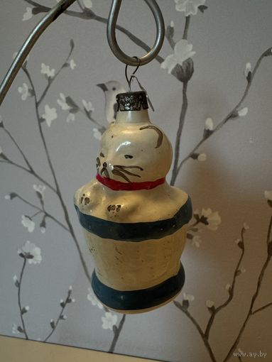 Елочная игрушка кот