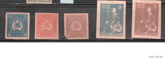 Грузия-1919 (Сол.1-9)  *  ,   Стандарт, Гражданская война,