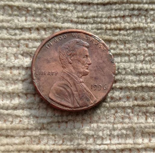 Werty71 США 1 цент 1996
