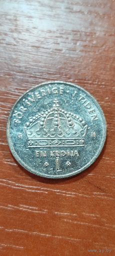 Швеция 1 крон 2004